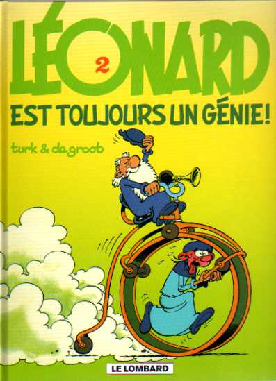 Couverture de l'album Léonard Tome 2 Léonard est toujours un génie !