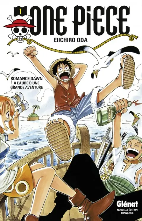 Couverture de l'album One Piece Tome 1 À l'aube d'une grande aventure