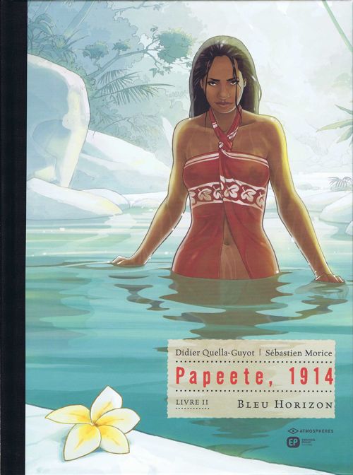 Couverture de l'album Papeete, 1914 Tome 2 Bleu Horizon
