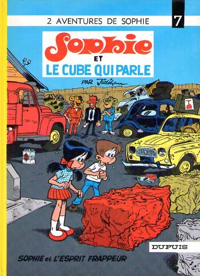 Couverture de l'album Sophie Tome 7 Sophie et le cube qui parle