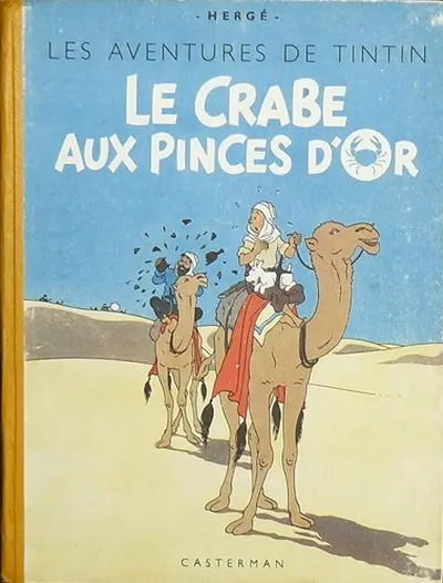 Couverture de l'album Tintin Tome 9 Le crabe aux pinces d'or