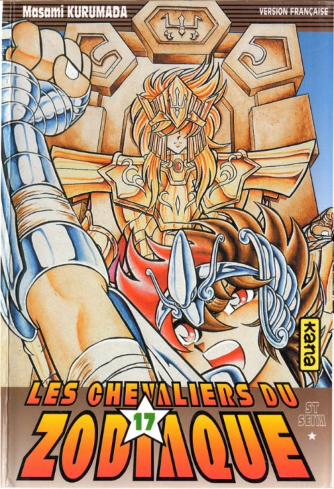 Couverture de l'album Les Chevaliers du Zodiaque 17 Le Chant d'Athéna
