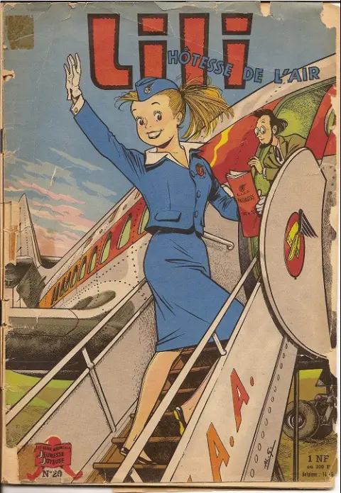 Lili Tome 20 Lili hôtesse de l'air