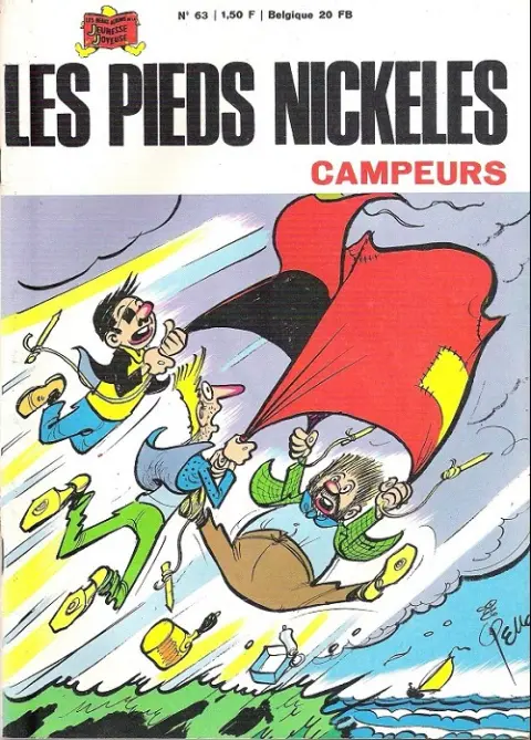 Les Pieds Nickelés Tome 63 Les pieds nickelés campeurs