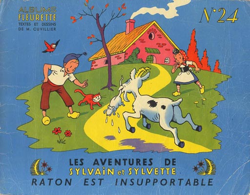 Couverture de l'album Sylvain et Sylvette Tome 24 Raton est insupportable