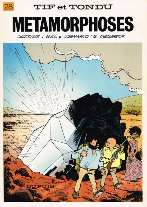 Tif et Tondu Tome 28 Métamorphoses