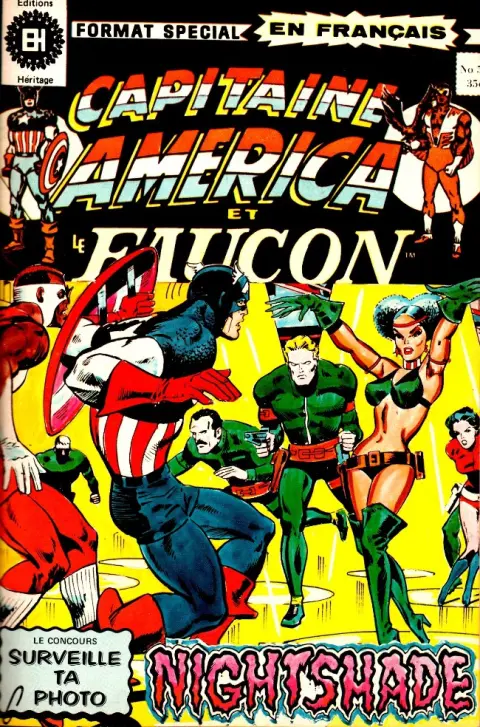 Capitaine America Tome 50 Nightshade