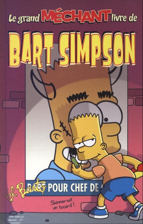 Couverture de l'album Bart Simpson Le grand méchant livre de Bart Simpson