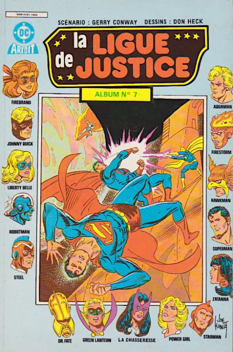 La Ligue de justice Album N° 7