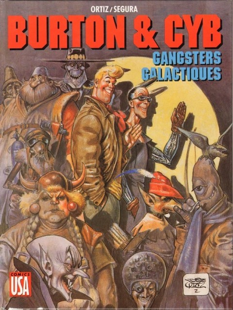 Couverture de l'album Burton & Cyb Tome 3 Gangsters galactiques