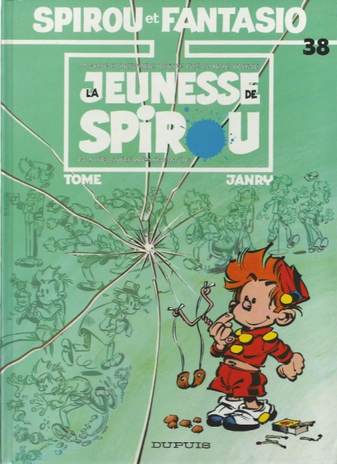 Couverture de l'album Spirou et Fantasio Tome 38 La jeunesse de Spirou
