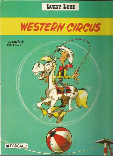 Couverture de l'album Lucky Luke Tome 36 western circus