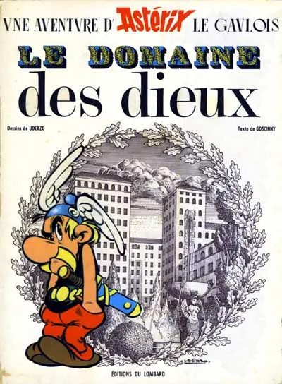 Couverture de l'album Astérix Tome 17 Le domaine des dieux