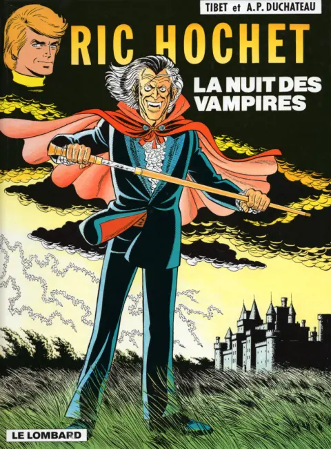 Couverture de l'album Ric Hochet Tome 34 La nuit des vampires