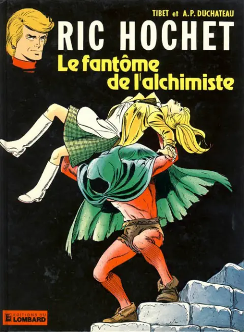 Couverture de l'album Ric Hochet Tome 30 Le fantôme de l'alchimiste