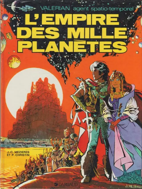 Couverture de l'album Valérian Tome 2 L'empire des mille planètes