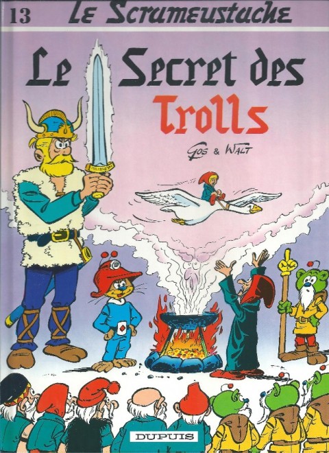 Couverture de l'album Le Scrameustache Tome 13 Le Secret des Trolls