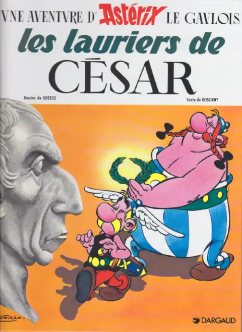 Couverture de l'album Astérix Tome 18 Les lauriers de César