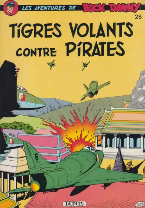 Couverture de l'album Buck Danny Tome 28 Tigres volants contre pirates