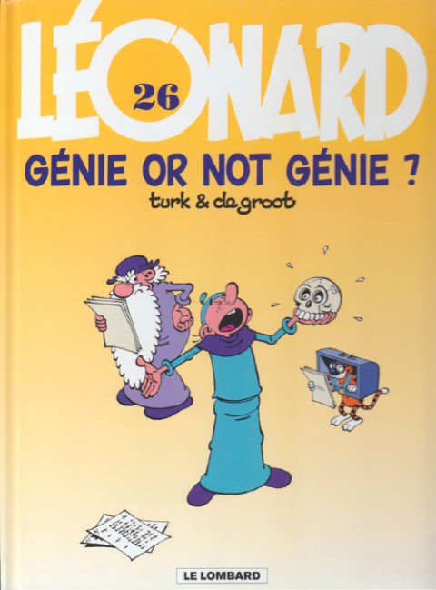Couverture de l'album Léonard Tome 26 Génie or not génie ?
