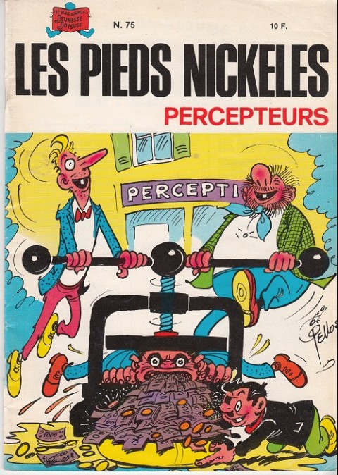 Couverture de l'album Les Pieds Nickelés Tome 75 Les Pieds Nickelés percepteurs