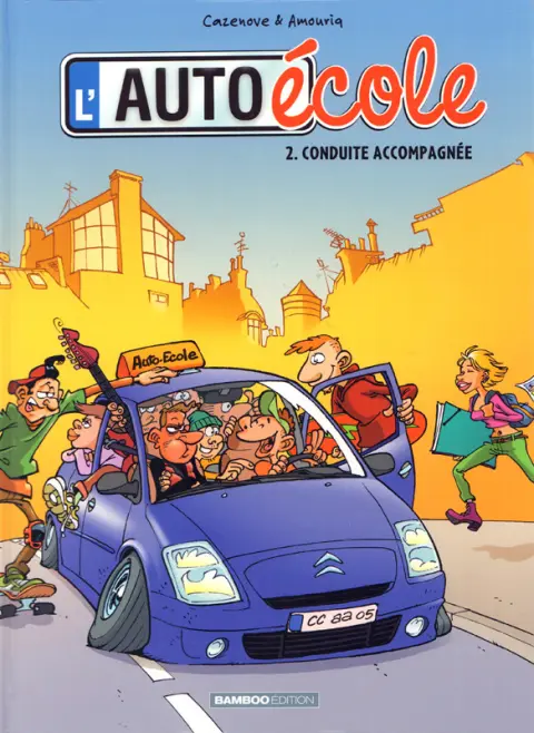 Couverture de l'album L'Auto école Tome 2 Conduite accompagnée