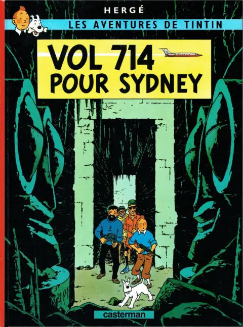 Couverture de l'album Tintin Tome 22 Vol 714 pour Sydney