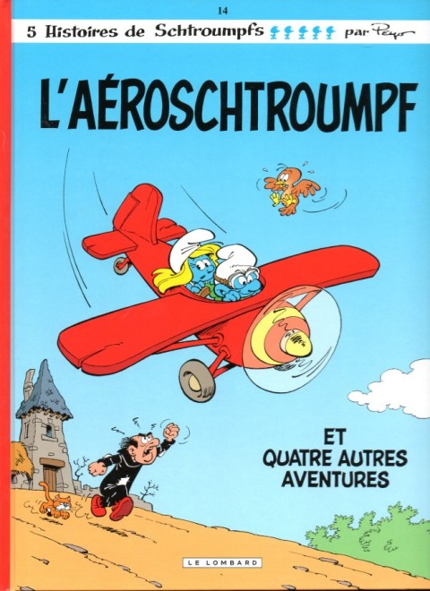 Couverture de l'album Les Schtroumpfs Tome 14 L'Aéroschtroumpf