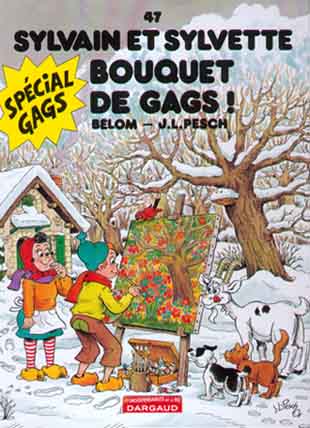 Couverture de l'album Sylvain et Sylvette Tome 47 Bouquet de gags !