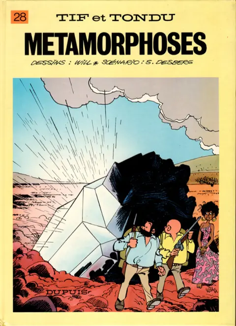 Tif et Tondu Tome 28 Métamorphoses
