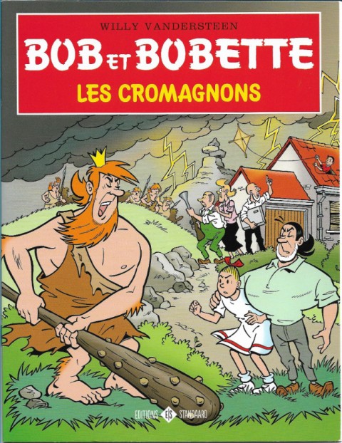 Couverture de l'album Bob et Bobette (Publicitaire) Les Cromagnons