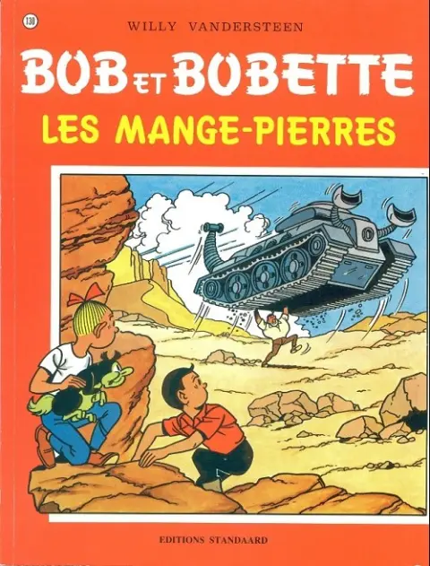 Couverture de l'album Bob et Bobette Tome 130 Les mange-pierres