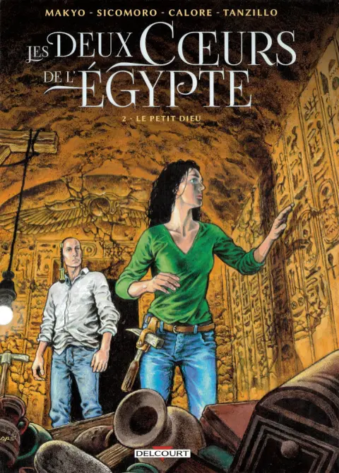 Couverture de l'album Les Deux Coeurs de l'Égypte Tome 2 Le petit dieu