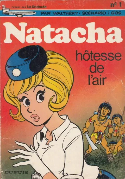 Couverture de l'album Natacha Tome 1 Hôtesse de l'air