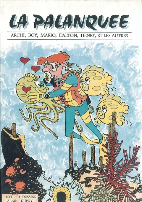 La palanquée Archi, Boy, Mario, Dalton, Henry, et les autres