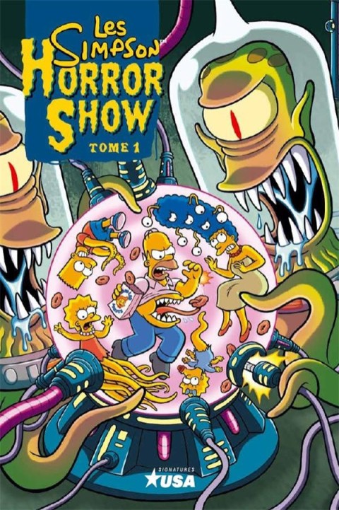 Couverture de l'album Les simpson Horror Show Tome 1