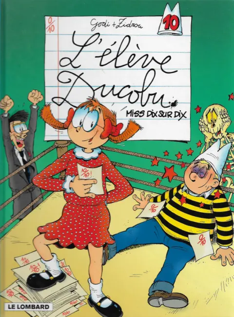 Couverture de l'album L'Élève Ducobu Tome 10 Miss Dix sur Dix