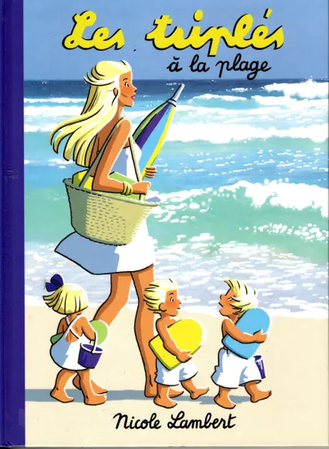 Les Triplés Tome 17 Les triplés à la plage