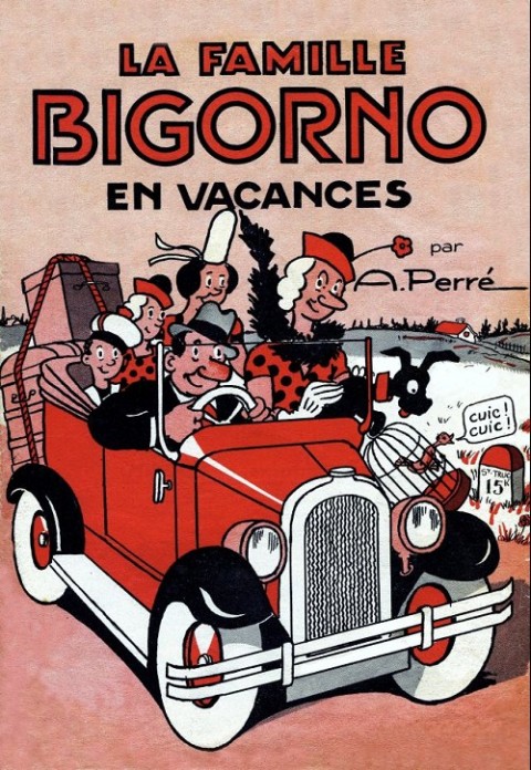 Couverture de l'album La famille Bigorno Tome 4 La famille Bigorno en vacances