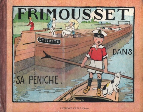 Couverture de l'album Frimousset Tome 5 Frimousset dans sa péniche
