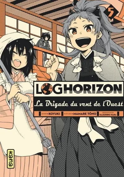 Log Horizon - La brigade du vent de l'ouest Tome 5
