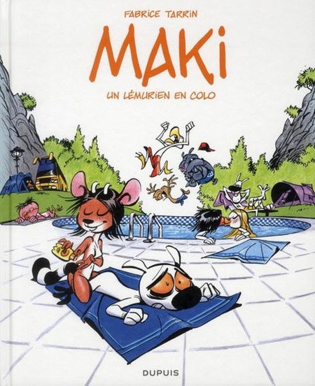 Couverture de l'album Maki Tome 1 Un lémurien en colo