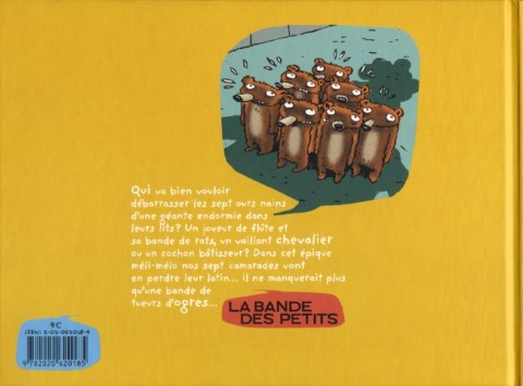 Verso de l'album Les sept ours nains Tome 1 Boucle d'Or et les sept ours nains
