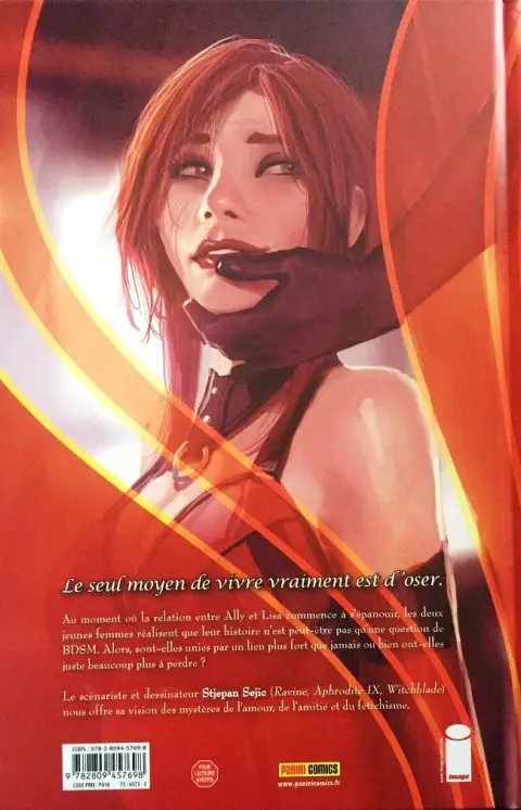 Verso de l'album Sunstone Tome 3