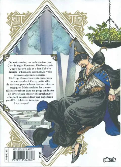 Verso de l'album L'Atelier des sorciers 2