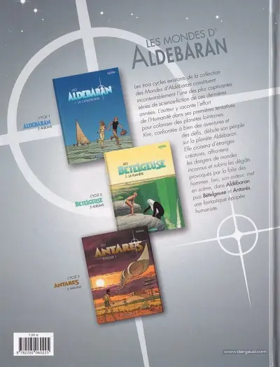 Verso de l'album Aldébaran Tome 1 La catastrophe