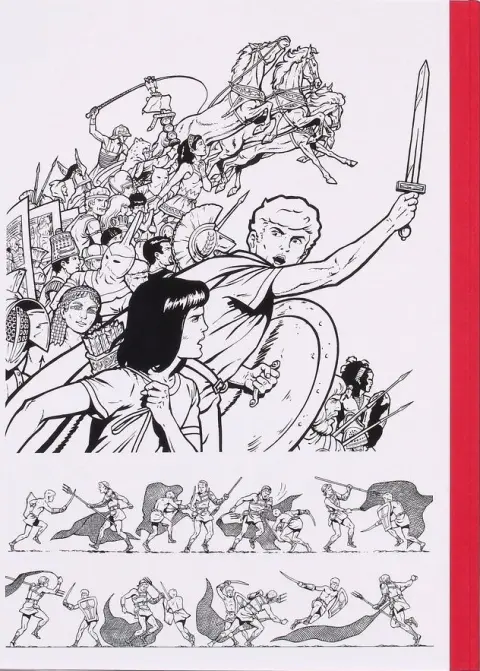 Verso de l'album Alix Tome 6 Les légions perdues