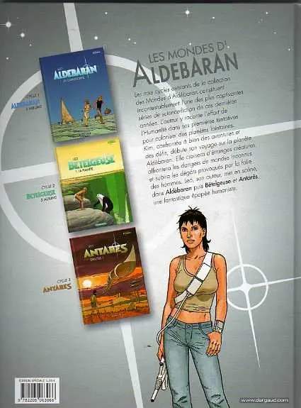 Verso de l'album Antarès Épisode 1