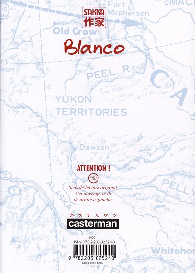 Verso de l'album Blanco - Le Chien Blanco 2 L'instinct du retour