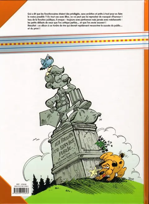 Verso de l'album Les Fonctionnaires Tome 9 Réussite professionnelle